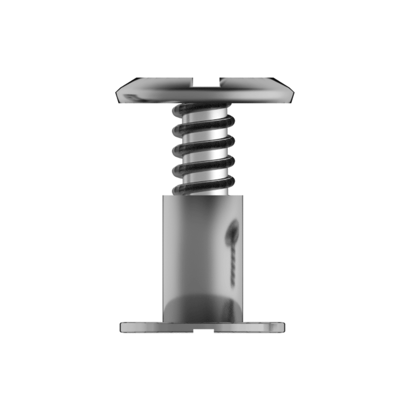 1/4" Steel Chicago Screw (large)
