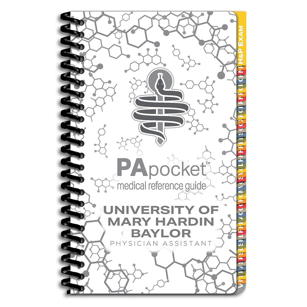 PApocket Physician Assistant University of Mary Hardin Baylor